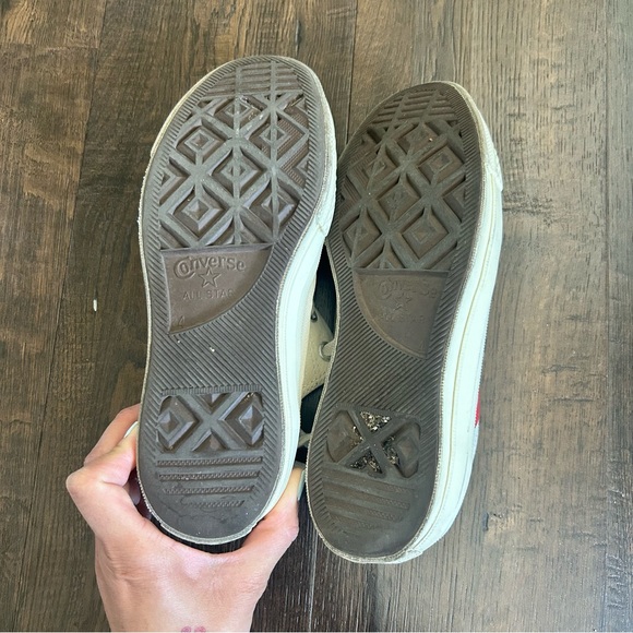 ⛔️SOLD⛔️Comm des Garçons and Converse chucks sneakers size 6 women - Picture 5 of 8